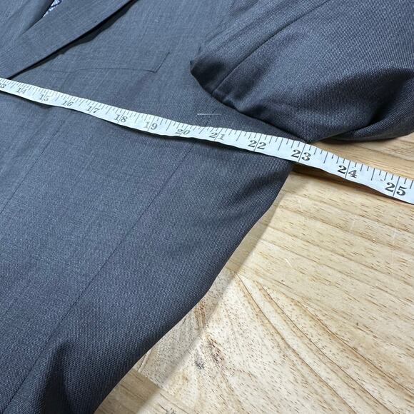 Ted Baker London NWOT Jay Trim Fit Men's 100% Wool Blazer Charcoal Size 46R - Picture 8 of 9